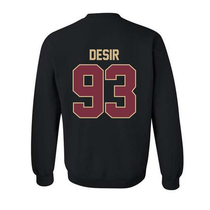 FSU - NCAA Football : Mandrell Desir - Classic Shersey Crewneck Sweatshirt-1