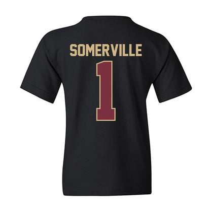FSU - NCAA Men's Basketball : Martin Somerville - Classic Shersey Youth T-Shirt-1