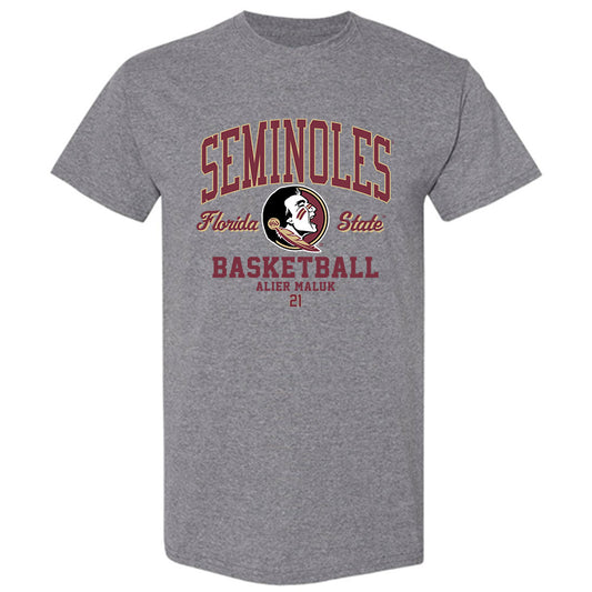 FSU - NCAA Men's Basketball : Alier Maluk - Classic Fashion Shersey T-Shirt