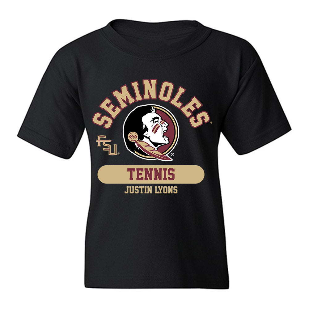 FSU - NCAA Men's Tennis : Justin Lyons - Classic Fashion Shersey Youth T-Shirt-0