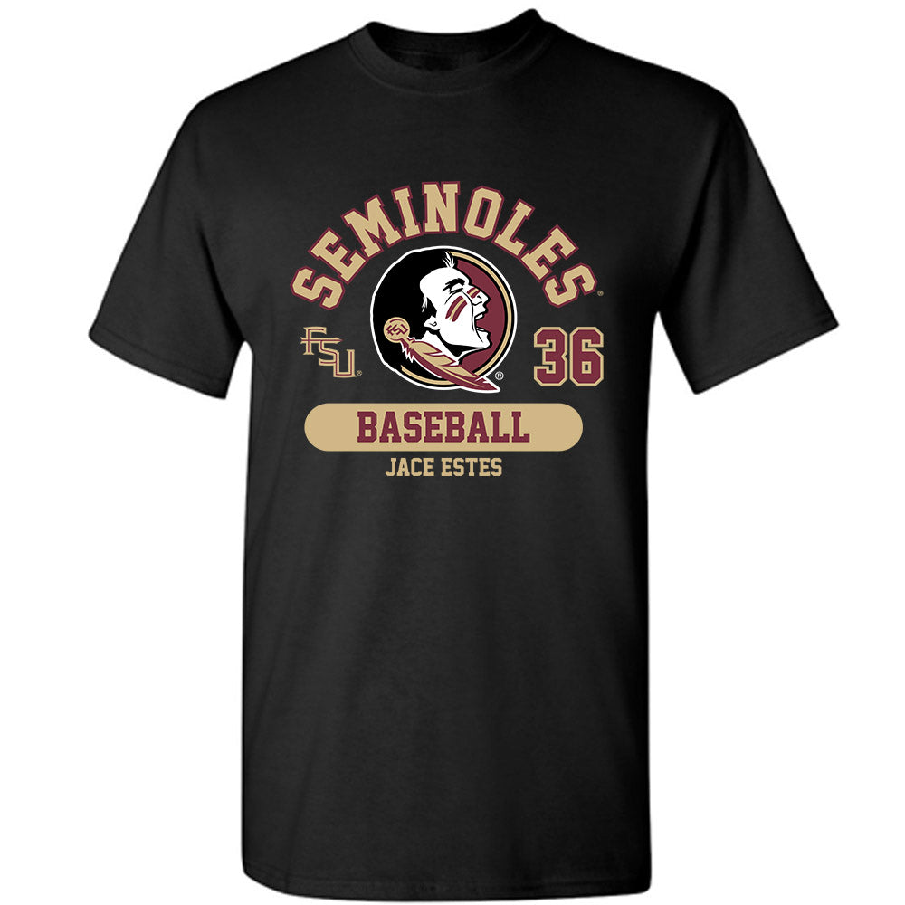 FSU - NCAA Baseball : Jace Estes - Classic Fashion Shersey T-Shirt-0