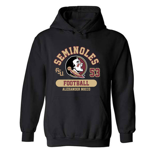 FSU - NCAA Football : Alexander Nocco - Classic Fashion Shersey Hooded Sweatshirt-0