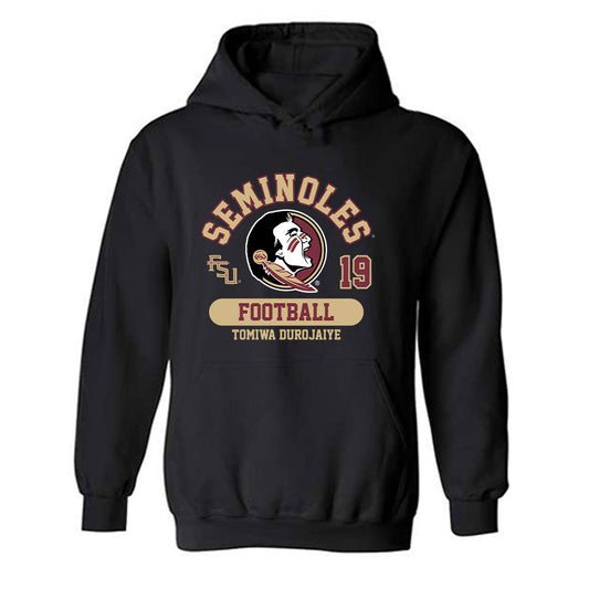 FSU - NCAA Football : Tomiwa Durojaiye - Classic Fashion Shersey Hooded Sweatshirt-0