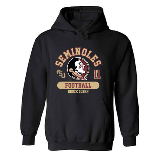 FSU - NCAA Football : Brock Glenn - Classic Fashion Shersey Hooded Sweatshirt-0