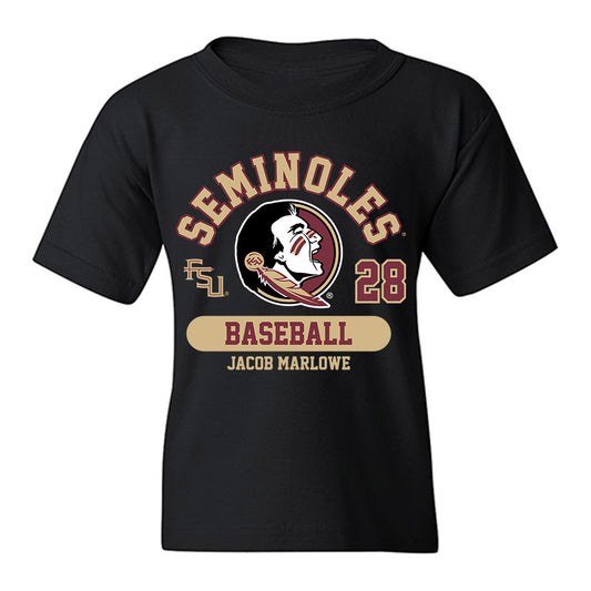 FSU - NCAA Baseball : Jacob Marlowe - Classic Fashion Shersey Youth T-Shirt-0