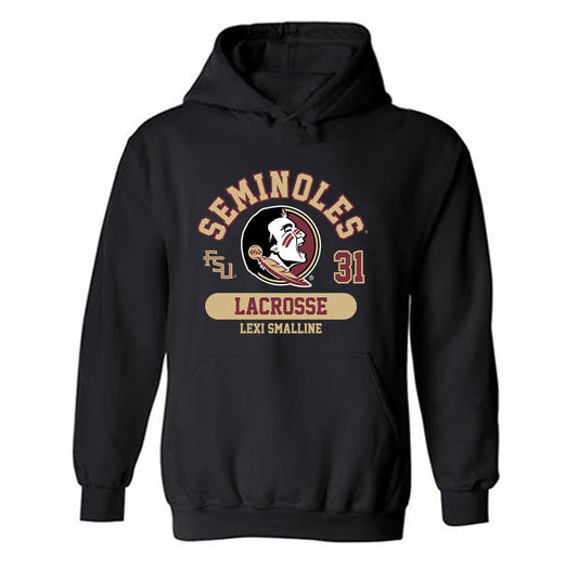 FSU - NCAA Women's Lacrosse : Lexi Smalline - Classic Fashion Shersey Hooded Sweatshirt-0