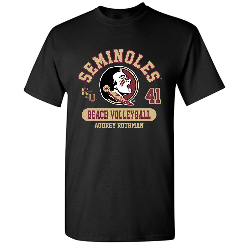 FSU - NCAA Beach Volleyball : Audrey Rothman - Classic Fashion Shersey T-Shirt-0
