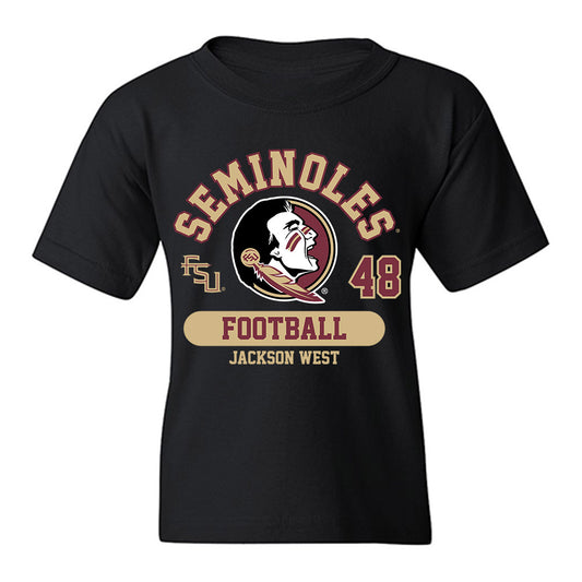 FSU - NCAA Football : Jackson West - Classic Fashion Shersey Youth T-Shirt-0