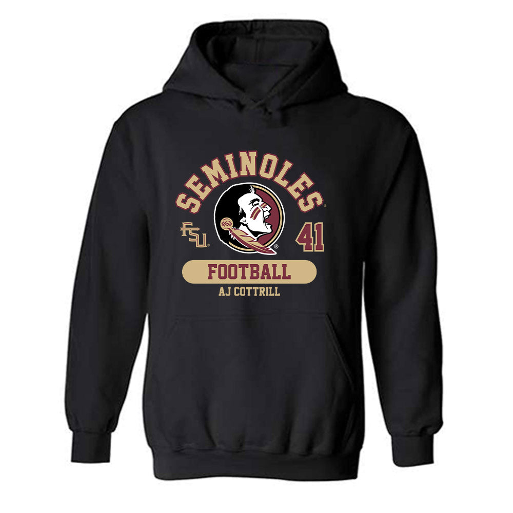 FSU - NCAA Football : AJ Cottrill - Classic Fashion Shersey Hooded Sweatshirt-0