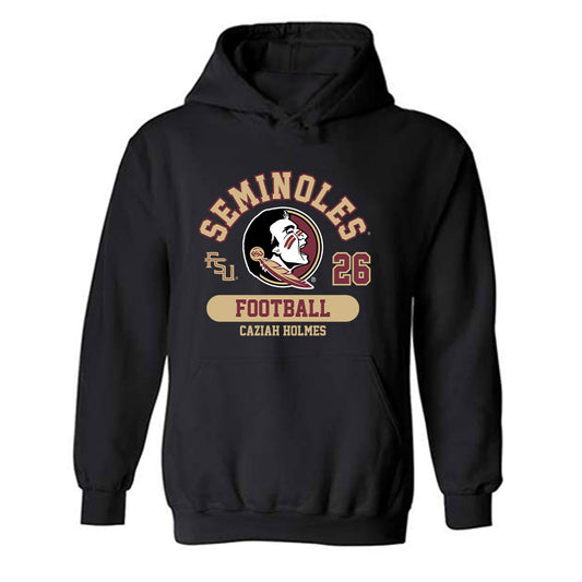 FSU - NCAA Football : Caziah Holmes - Classic Fashion Shersey Hooded Sweatshirt-0