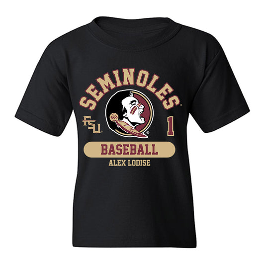 FSU - NCAA Baseball : Alex Lodise - Classic Fashion Shersey Youth T-Shirt-0