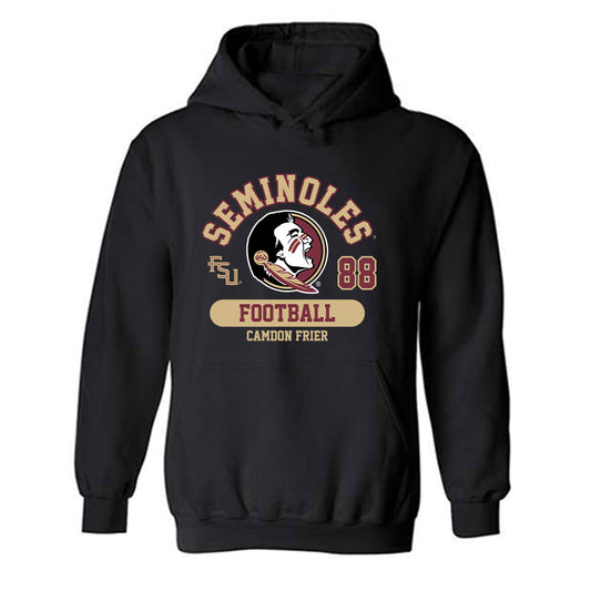 FSU - NCAA Football : Camdon Frier - Classic Fashion Shersey Hooded Sweatshirt-0