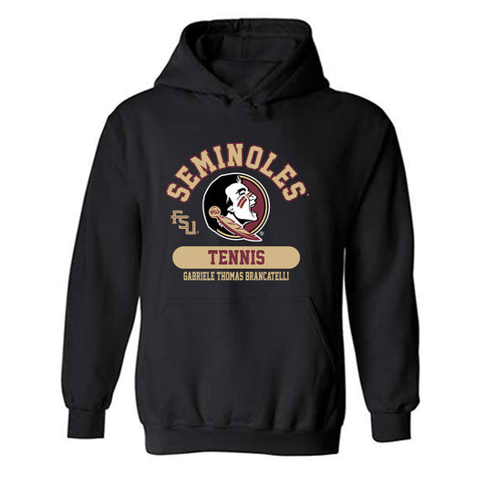FSU - NCAA Men's Tennis : Gabriele Thomas Brancatelli - Classic Fashion Shersey Hooded Sweatshirt-0