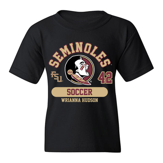 FSU - NCAA Women's Soccer : Wrianna Hudson - Classic Fashion Shersey Youth T-Shirt-0