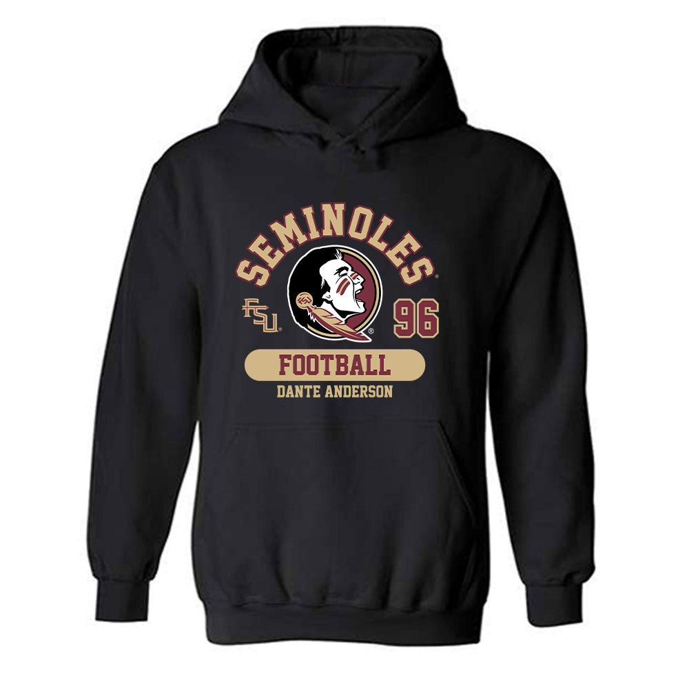 FSU - NCAA Football : Dante Anderson - Classic Fashion Shersey Hooded Sweatshirt-0