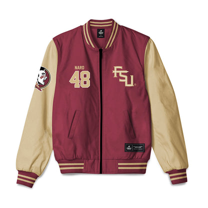 FSU - NCAA Baseball : Gabriel Nard - Bomber Jacket-0