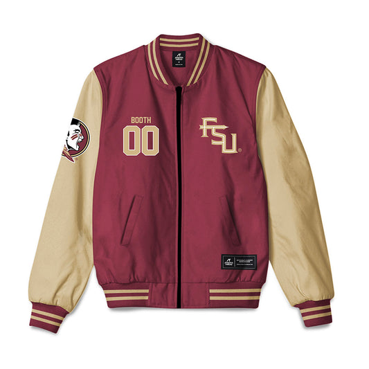 FSU - NCAA Women's Lacrosse : Hadley Booth - Bomber Jacket-0