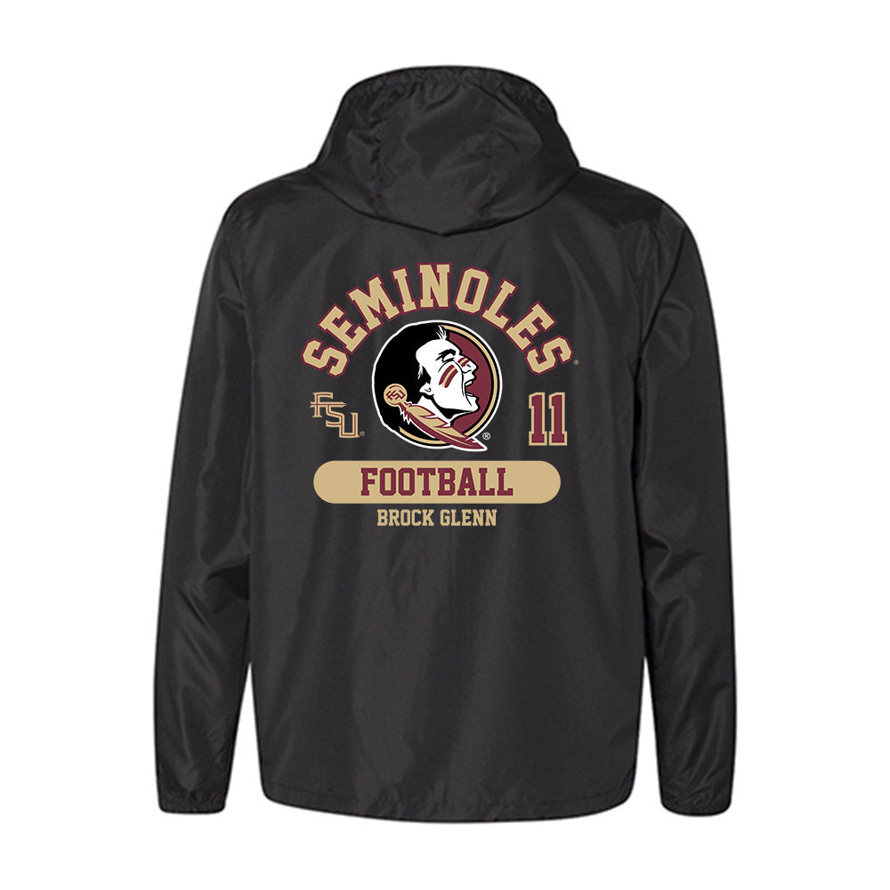FSU - NCAA Football : Brock Glenn - Windbreaker