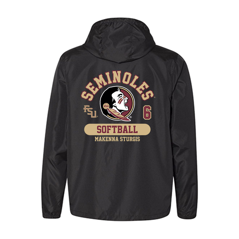 FSU - NCAA Softball : Makenna Sturgis - Windbreaker-1