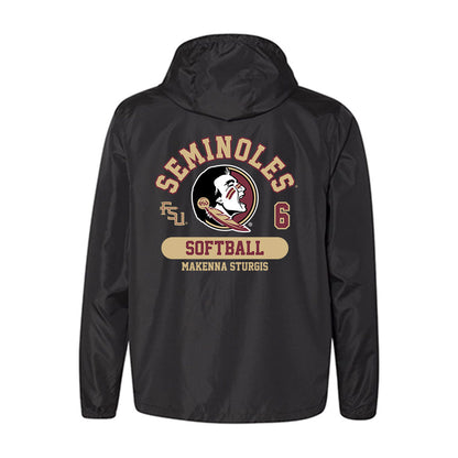 FSU - NCAA Softball : Makenna Sturgis - Windbreaker-1