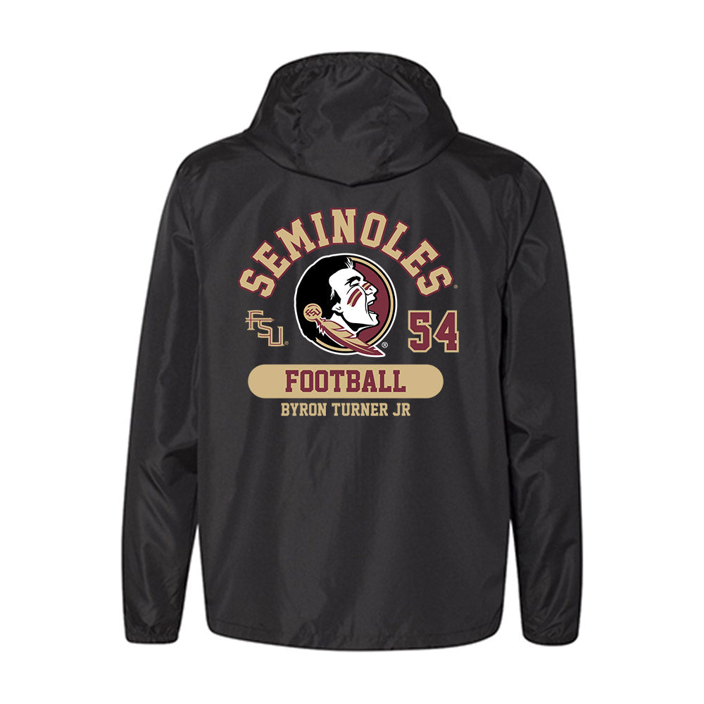 FSU - NCAA Football : Byron Turner Jr - Windbreaker