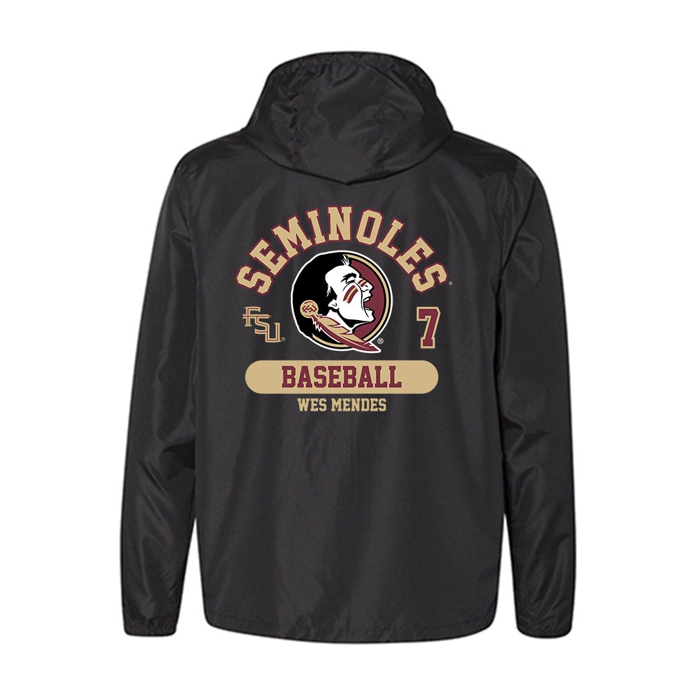 FSU - NCAA Baseball : Wes Mendes - Windbreaker-1