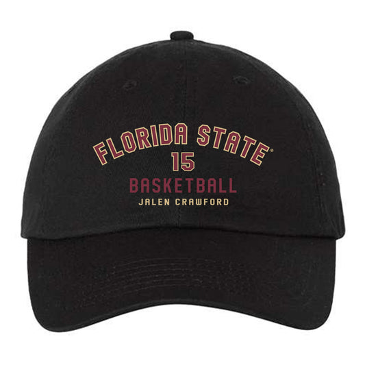 FSU - NCAA Men's Basketball : Jalen Crawford - Dad Hat-0