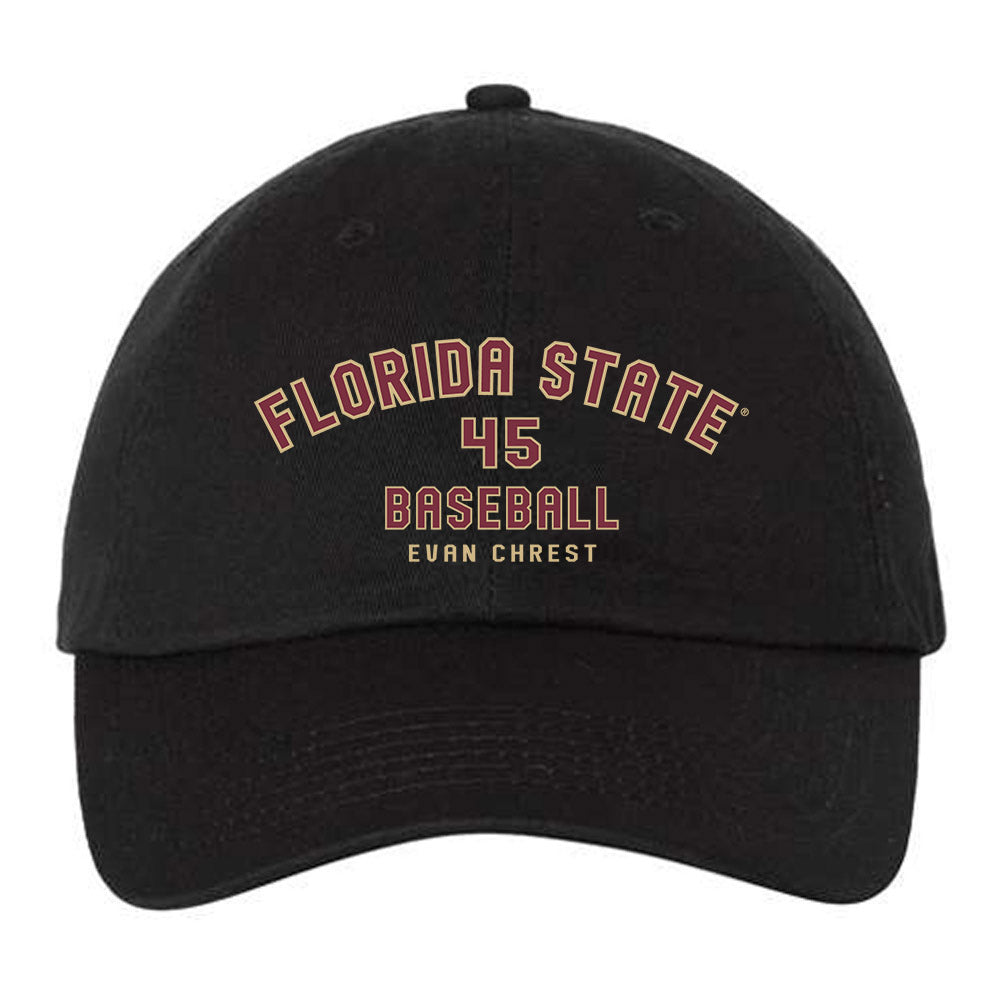 FSU - NCAA Baseball : Evan Chrest - Dad Hat-0