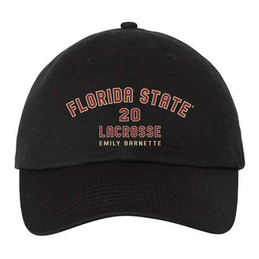 FSU - NCAA Women's Lacrosse : Emily Barnette - Dad Hat-0