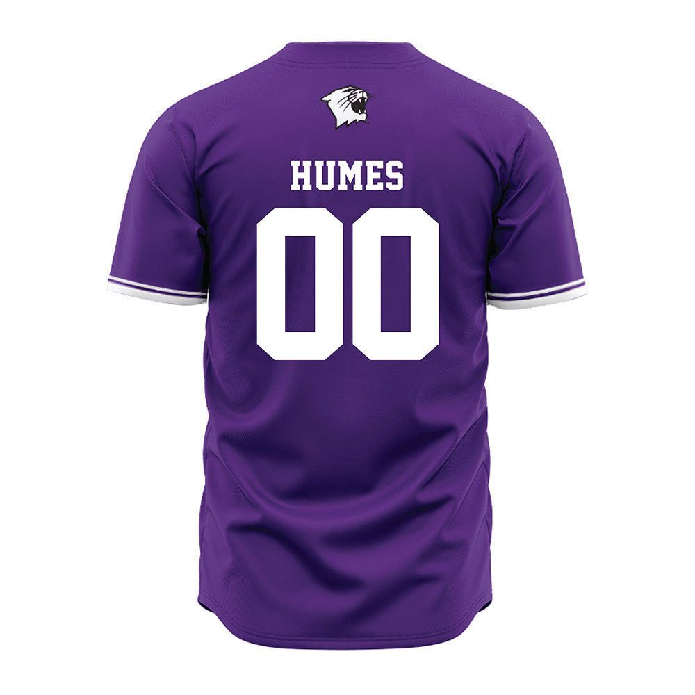 Northwestern - NCAA Baseball : Henry Humes - Jersey-1