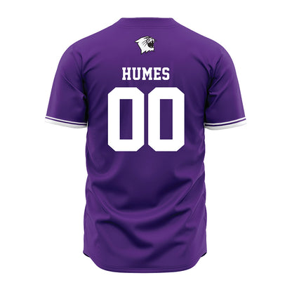 Northwestern - NCAA Baseball : Henry Humes - Jersey-1