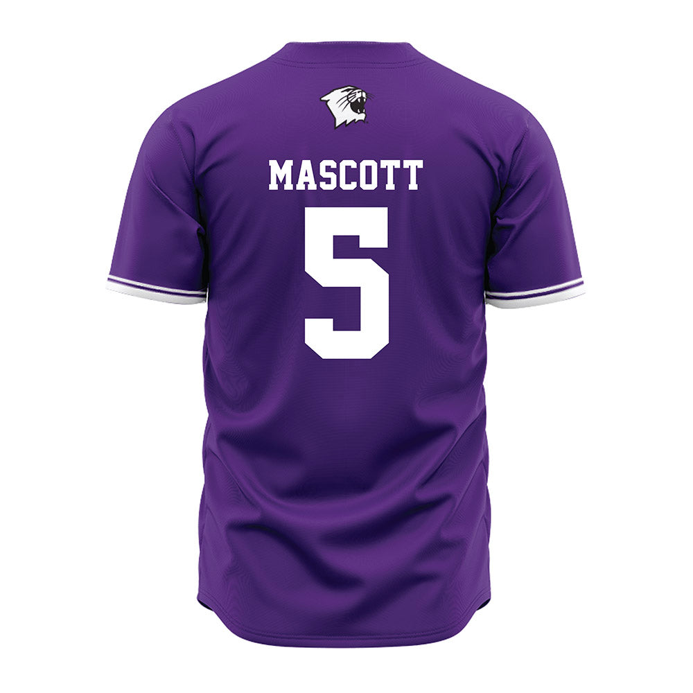 Northwestern - NCAA Baseball : Cole Mascott - Purple Baseball Jersey