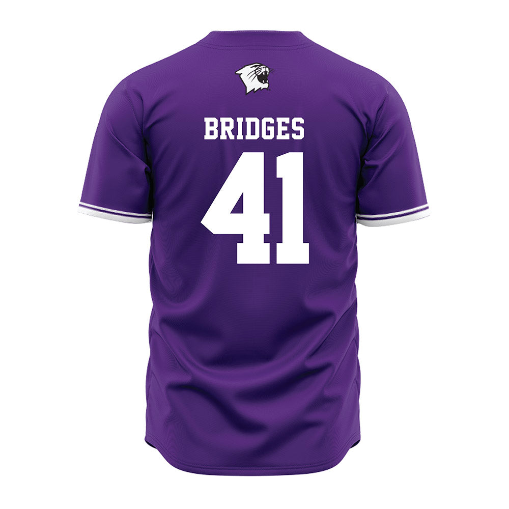 Northwestern - NCAA Baseball : Tommy Bridges - Jersey-1