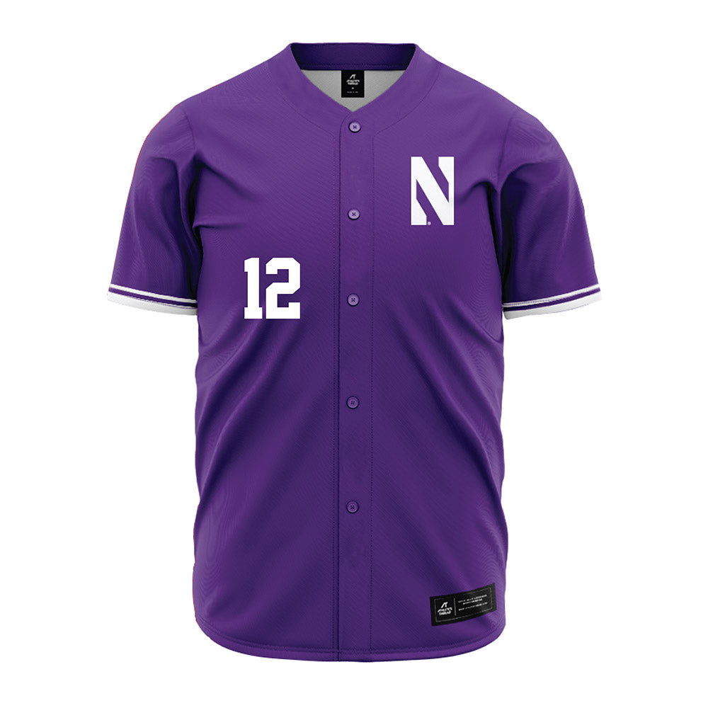 Northwestern - NCAA Baseball : Cooper Joned - Jersey-0
