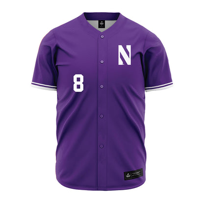 Northwestern - NCAA Baseball : Owen McElfatrick - Jersey