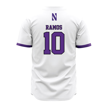 Northwestern - NCAA Baseball : Josh Ramos - White Baseball Jersey