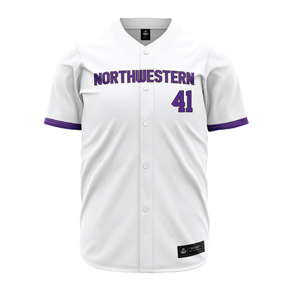 Northwestern - NCAA Baseball : Tommy Bridges - Jersey-0