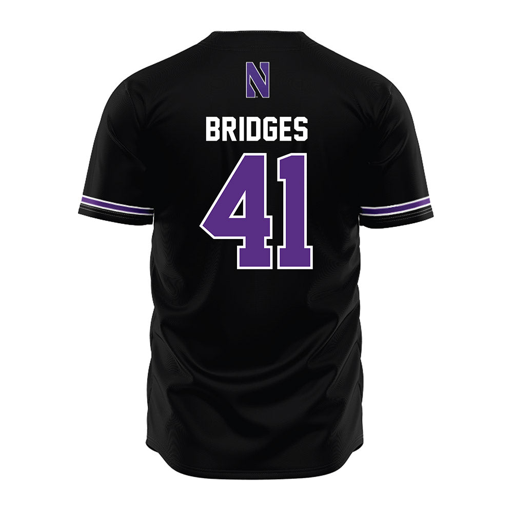 Northwestern - NCAA Baseball : Tommy Bridges - Jersey-1