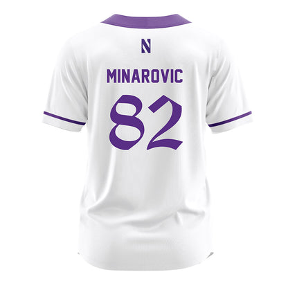 Northwestern - NCAA Softball : Grace Minarovic - White Jersey-1