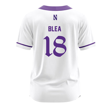 Northwestern - NCAA Softball : Emma Blea - White Jersey-1