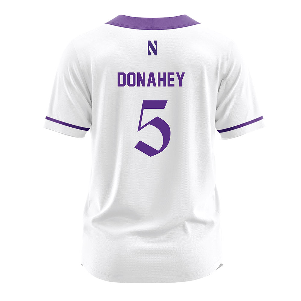 Northwestern - NCAA Softball : Bridget Donahey - White Softball Jersey