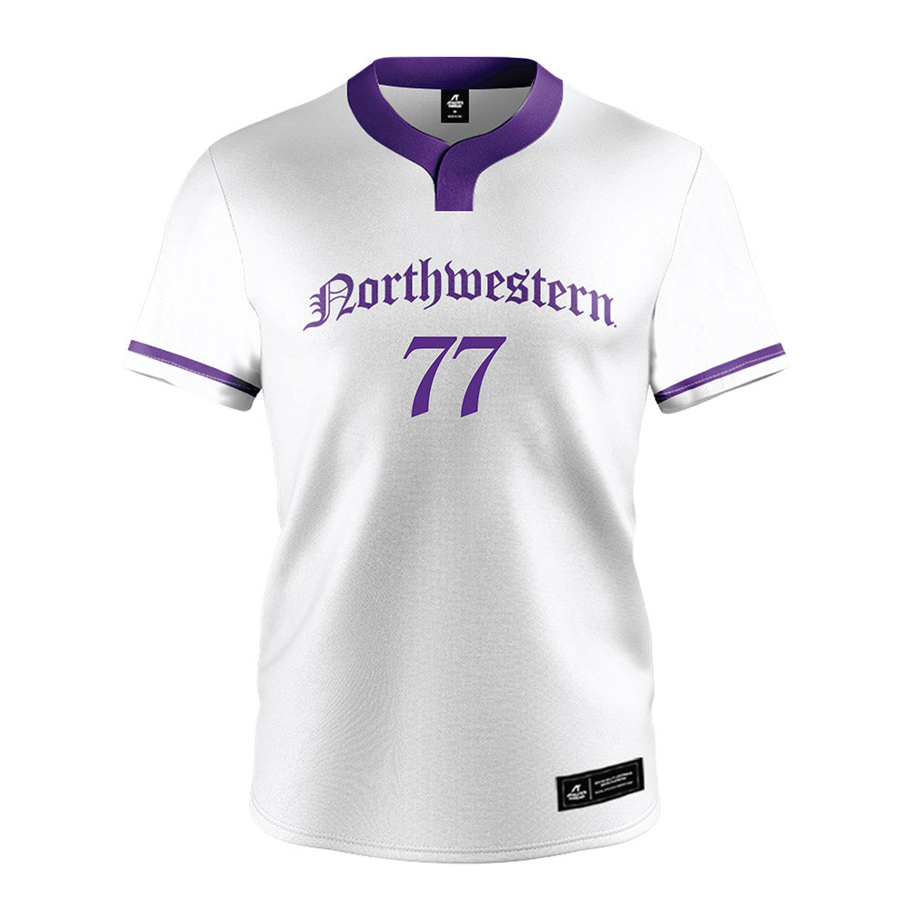 Northwestern - NCAA Softball : Kate Dowden - White Jersey-0