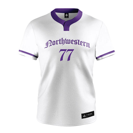 Northwestern - NCAA Softball : Kate Dowden - White Jersey-0