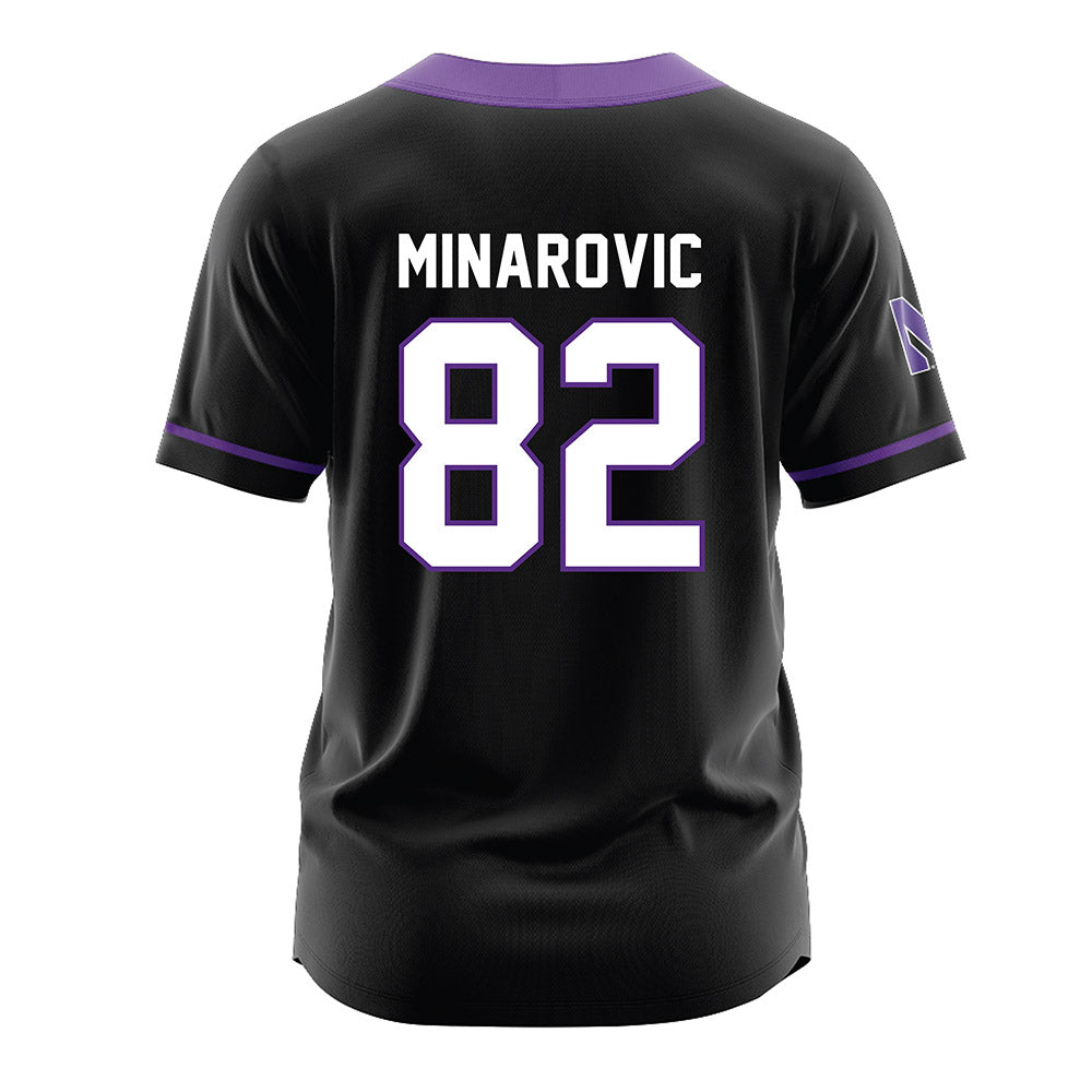 Northwestern - NCAA Softball : Grace Minarovic - Black Jersey-1