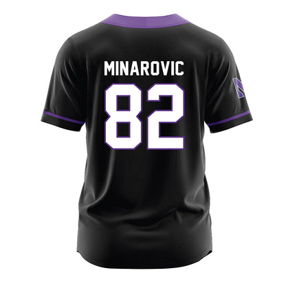 Northwestern - NCAA Softball : Grace Minarovic - Black Jersey-1
