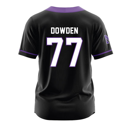 Northwestern - NCAA Softball : Kate Dowden - Black Jersey-1