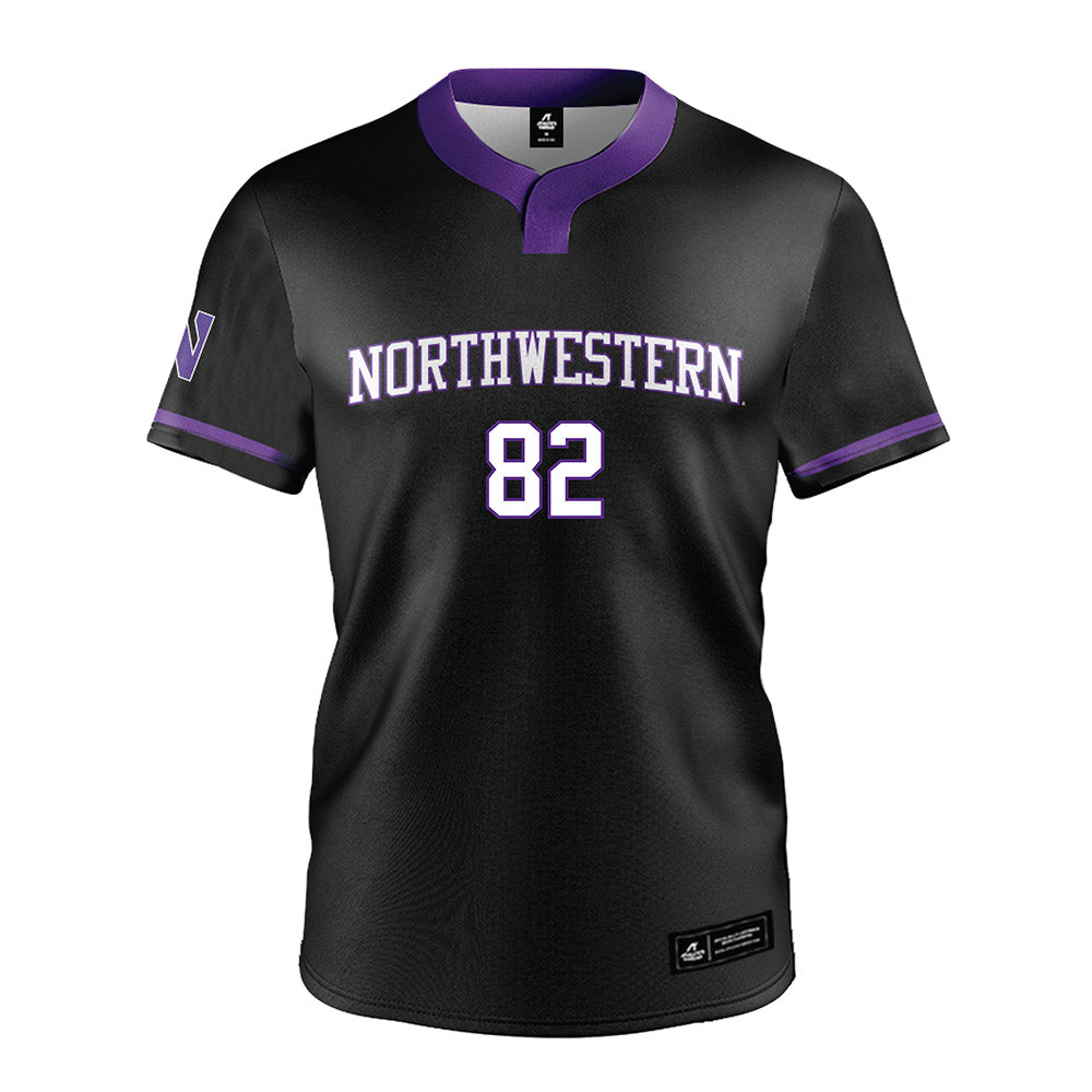 Northwestern - NCAA Softball : Grace Minarovic - Black Jersey-0