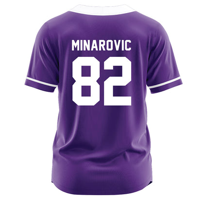 Northwestern - NCAA Softball : Grace Minarovic - Purple Jersey-1