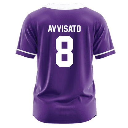 Northwestern - NCAA Softball : Kaylie Avvisato - Purple Jersey-1