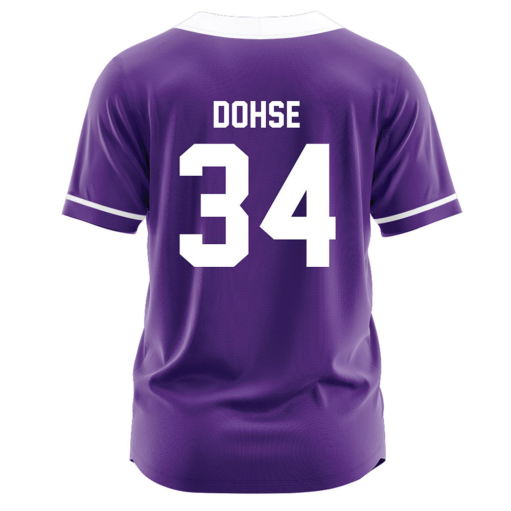 Northwestern - NCAA Softball : Signe Dohse - Purple Jersey-1